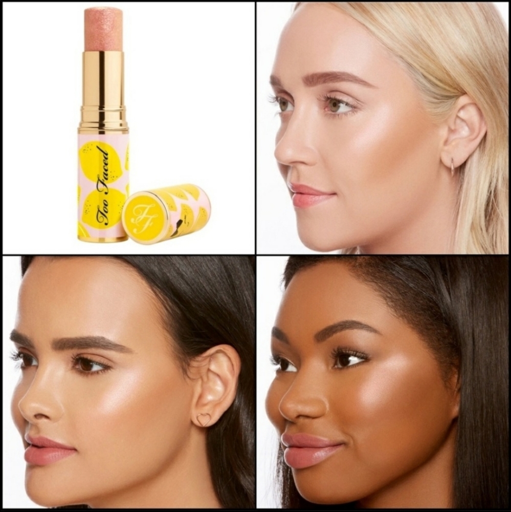 Too Faced Tutti Frutti Frosted Fruits Highlighter NWT in Pink Lemonade - Picture 2 of 9